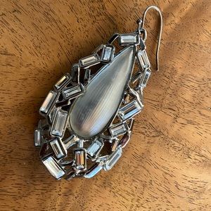 Alexis Bittar Lucite & Crystal Drop Replacement Earring